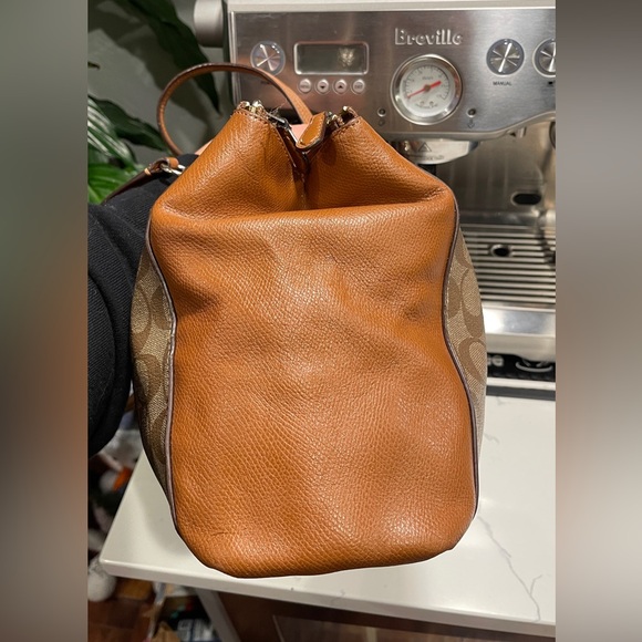 Coach Signature Christie Carryall Tote Shoulder Bag - Picture 3 of 14